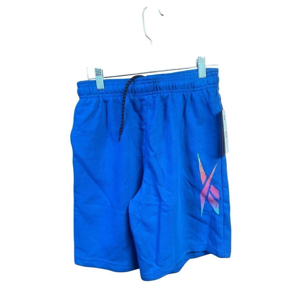 Reebok Boys Shorts Sz L (14-16) Blue NWT